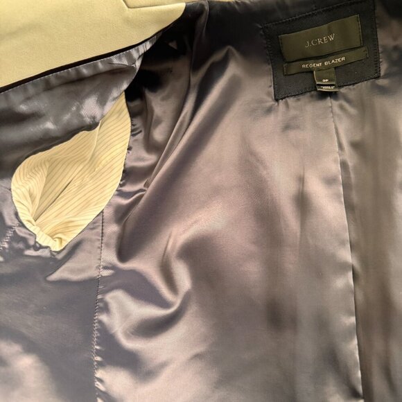 J Crew Petite Wool Regent Blazer Navy - Picture 7 of 12